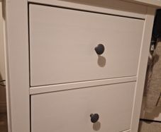 White Bedside Lockers