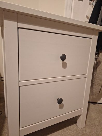 White Bedside Lockers