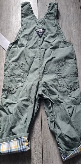 OshKosh B'gosh Convertible Canvas Overalls -Baby Boy