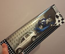 Sports-Team BMW X5 & Yamaha YZF-R1 Motorbike Cast Model