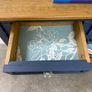 Solid Wood Console Table with 2 Drawers and Shelf/ Hallway table Image 2
