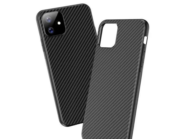Shockproof Case For iPhone 7 8 SE XR 11 12 Carbon Fibre Design Back Cover