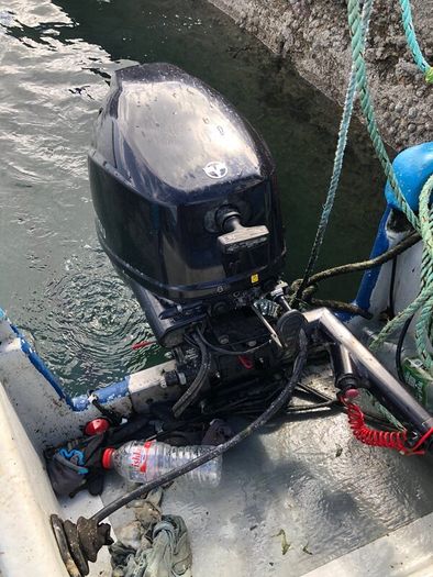 Tohatsu fisherman 15hp battery and pull start