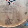 Hand made wall clock Image 4
