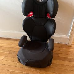 High back booster car seat