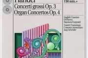 Free Postage! Handel: Concerti Grossi, Op. 3/Organ Concertos, Op. 4. 2 x CD.