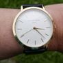 Rosefield Ams/nyc Bowery Rf106-g-02568 Black/white/rose Gold Watch Image 7