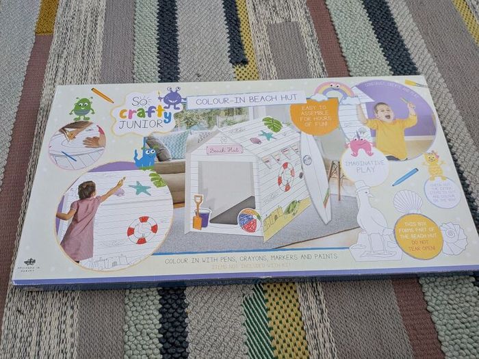 crafty junior beach hut