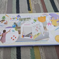 crafty junior beach hut