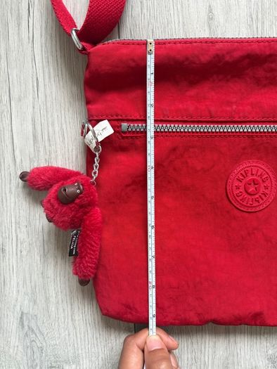 Kipling Arto Medium Crossbody Bag Red Rouge