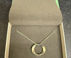 Silver pendant and necklace