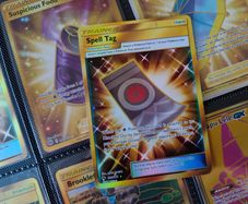 Spell Tag ! Secret Rainbow Rare ! from Lost Thunder Set ! 2018 ! Pokemon Card !