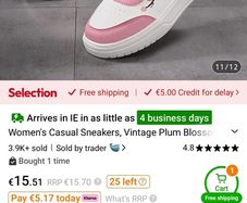 Temu women's shoes