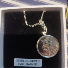 Sterling silver st Christopher