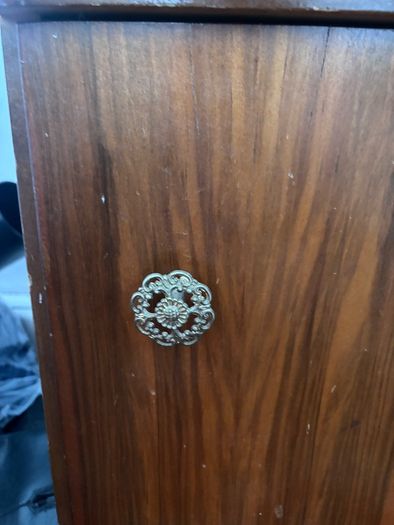 Vintage wooden sideboard & locker