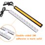Pair of 17cm Waterproof 84LED COB Car LED Light DRL Fog Driving Lamp Lights Image 3