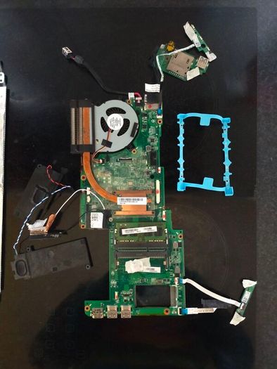 Toshiba Radius Laptop Motherboard & Screen - For Parts or Repair