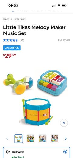 Little Tikes Melody Maker Music Set