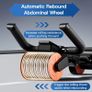 Ab Roller Elbow Support with Mat and Timer, Automatic Rebound Abdominal Wheel Roller, Abs Roller Wheel Workout Stomach Exercise Equipment for Home Gym Use, Fitness Accessories for Men and Women Image 6