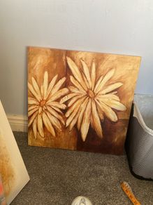 flower canvas picture