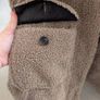 Zara faux fur teddy coat Image 7