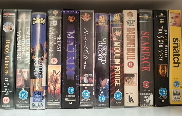 VHS tapes