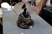 Antique Small German Fan