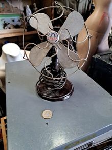 Antique Small German Fan