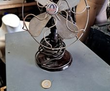 Antique Small German Fan