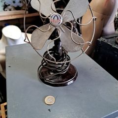 Antique Small German Fan