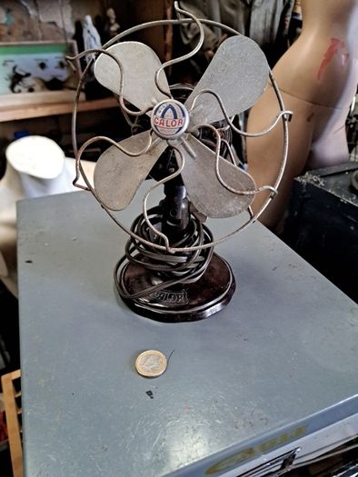 Antique Small German Fan