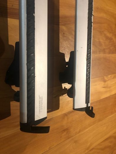 BMW roof bars.