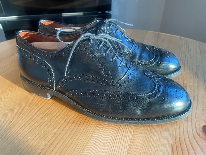 44 Alden wingtip oxfords
