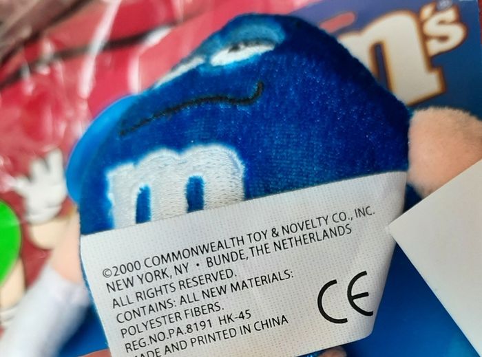 New M&M's collectables backpack and toy
