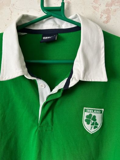 Azzurri Ireland Rugby Shirt Long Sleeve Green / Size XL