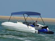 main image for ad 2 Bow Bimini Top Navy Blue 150x120x110 cm