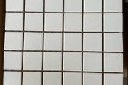White mosaic tiles for WC/ Shower/ Toilet