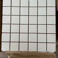 White mosaic tiles for WC/ Shower/ Toilet