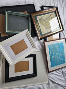 Gallery Wall Picture Frames & Prints Bundle (incl. 1779 Ireland Map)