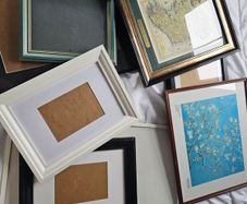 Gallery Wall Picture Frames & Prints Bundle (incl. 1779 Ireland Map)