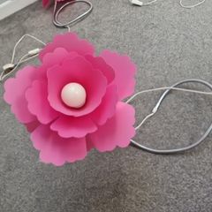 Ikea flower lamps