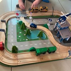 Wooden road set