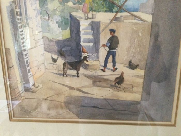 Art - Vintage Watercolour ( Clare Cryan )