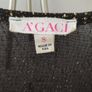 A'gaci Black and Gold Sheer Long Sleeve Dress Image 5