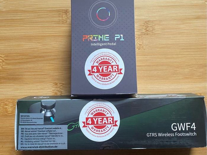 Mooer prime P1 Guitar Multi Effects Processor and GTRS wireless foot switch brand new