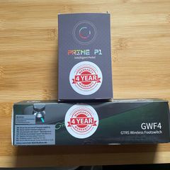 Mooer prime P1 Guitar Multi Effects Processor and GTRS wireless foot switch brand new