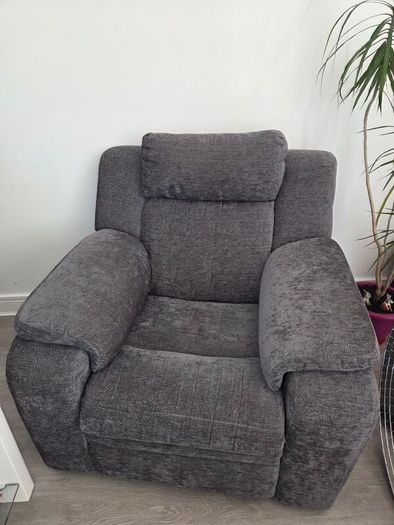 Recliner sofa and armchair