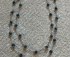 Vintage Beaded Glass Necklace