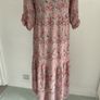 dress Bnwt grey teired grey pattern dress indie + Moi brand T1 10/12 Image 4
