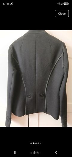 Zara wool jacket black Small